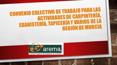 Calendario Laboral De Trabajo 2024 Sector Madera Y Mueble R MURCIA AREMA